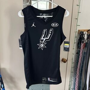 Nike Air Jordan NBA All Star Kawhi Leonard San Antonio Spurs Jersey Small 40 New